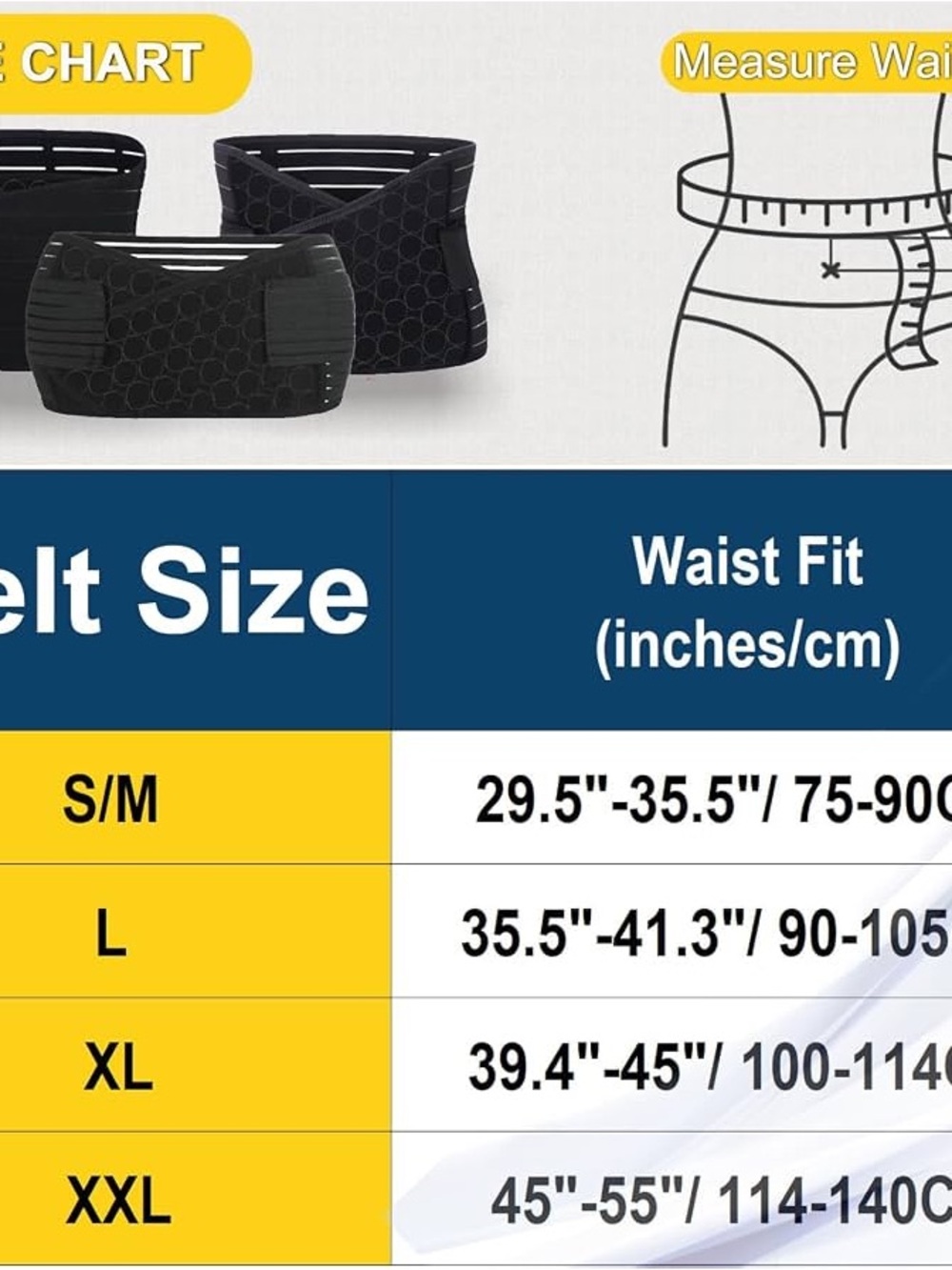 3-in-1 Postpartum Recovery Belly Band Wrap Support Belt XL Black - Picture 7 of 7